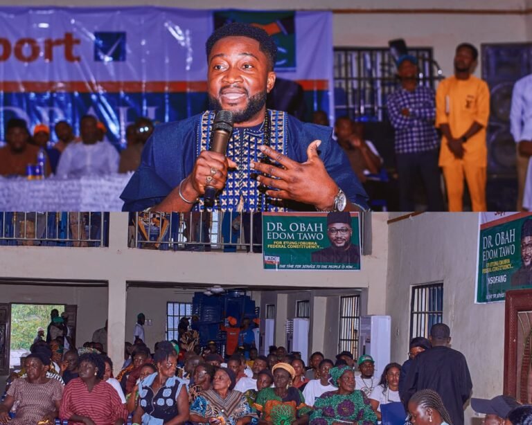 Jubilation as Dr Obah Tawo Declares House of Reps Bid