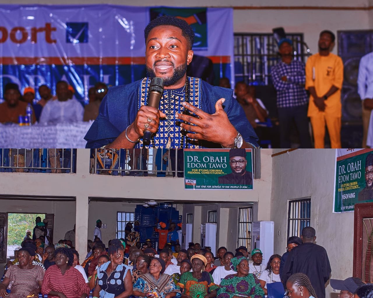 Jubilation as Dr Obah Tawo Declares House of Reps Bid