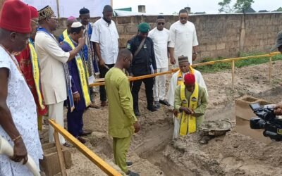 PEPOLAC lays N1.2b foundation for peace, leadership centre in Anambra, seeks govt support on access road