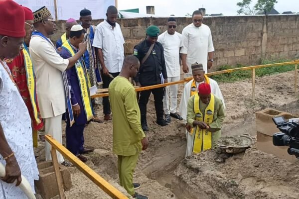 PEPOLAC lays N1.2b foundation for peace, leadership centre in Anambra, seeks govt support on access road
