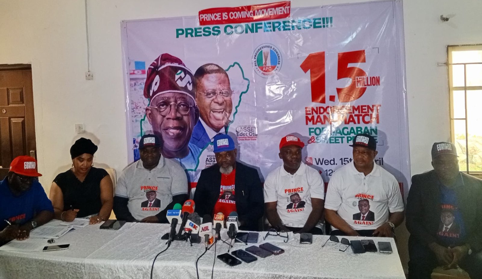 'Prince Is Coming' Movement Sets Mega Rally for Otu, Tinubu Endorsement