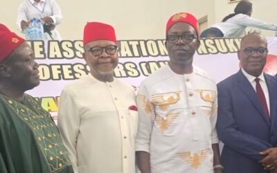 Fusion of thought, action remains only bridge to national rebirth, Soludo tells UNN Professors