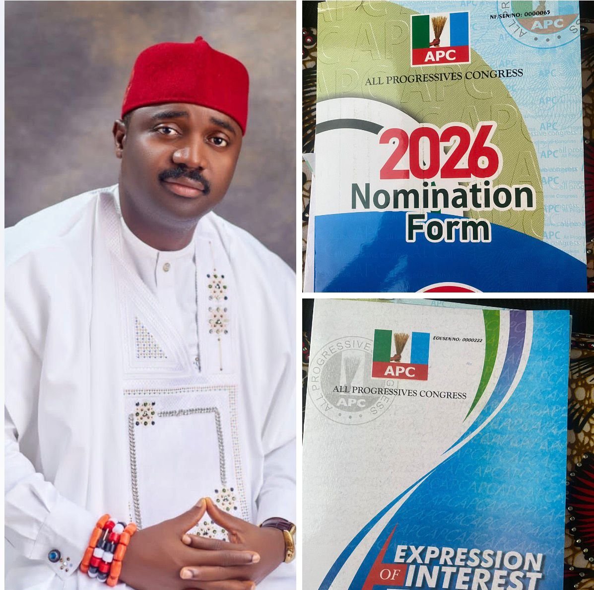 C’River North 2027: Dr Agaba Picks APC Senate Nomination Form
