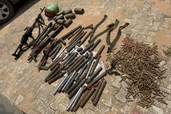 Police recover sophisticated firearms, ammunition, explosive devices in Anambra forest