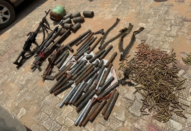 Police recover sophisticated firearms, ammunition, explosive devices in Anambra forest