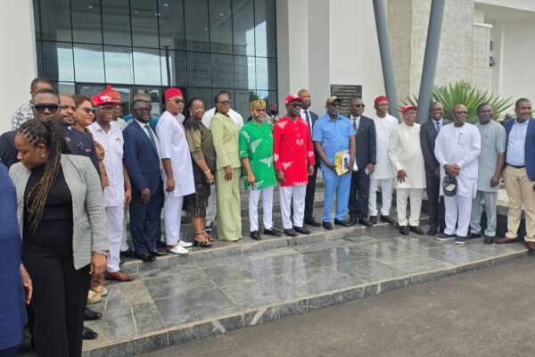 Gov Soludo swears in 18 Commissioners, inaugurates 4 others as Exco members