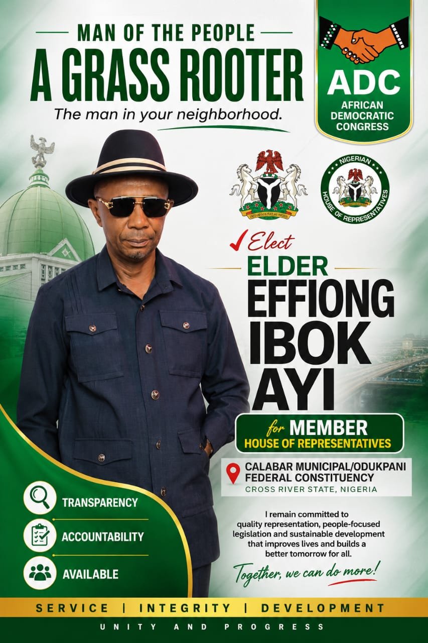 Elder Effiong Ibok Ayi wins ADC primary, emerges as House of Reps candidate for Calabar Municipality/Odukpani Federal Constituency