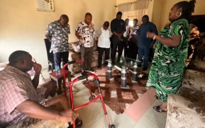 Gov Otu’s Aide Collaborates NUJ to Visit Ailing Veteran Journalist, Celebrates Resilience