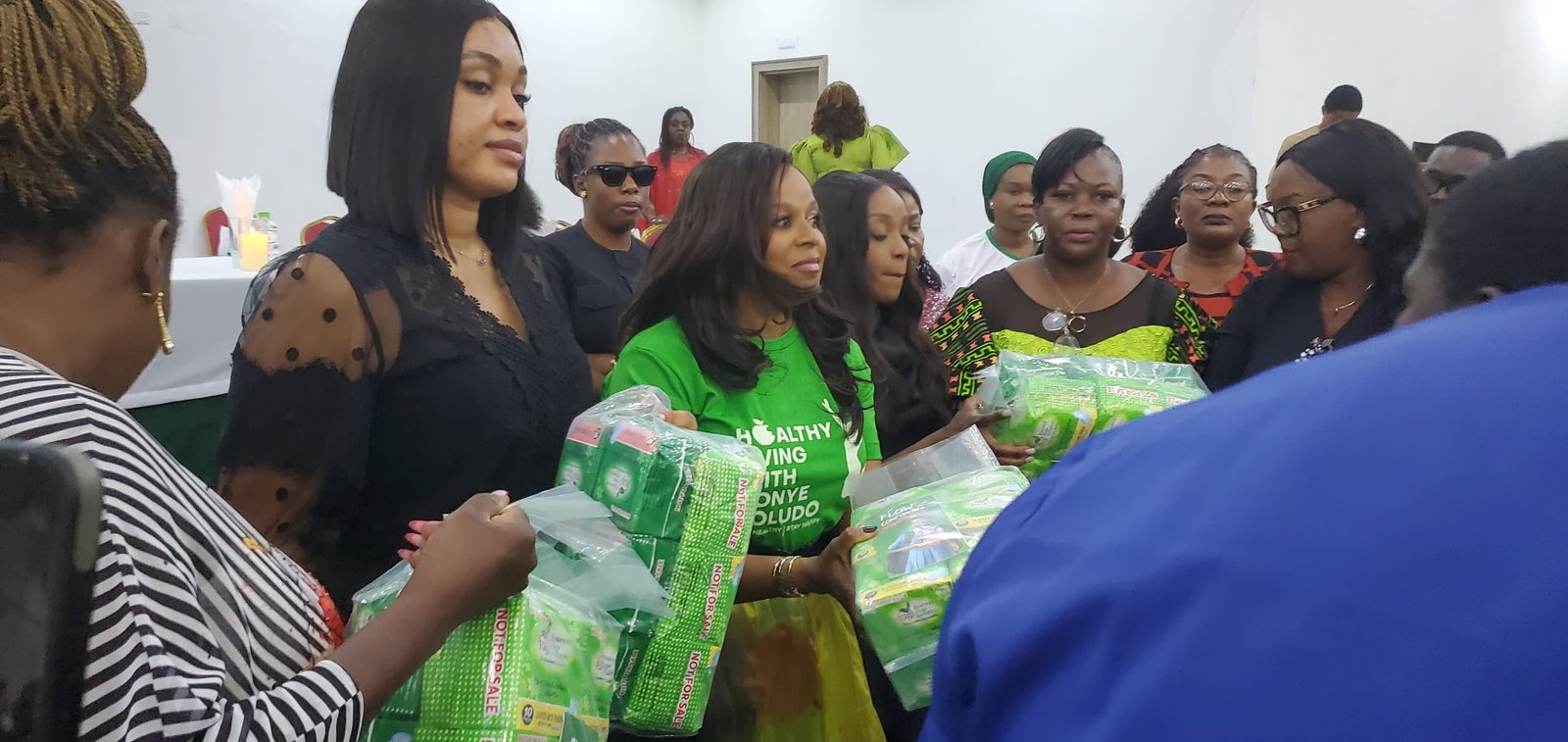 World Menstrual Hygiene Day: Soludo's wife distributes 25,000 sanitary pads to schoolgirls