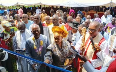GUO foundation donates 5 classroom blocks to Anambra Anglican community