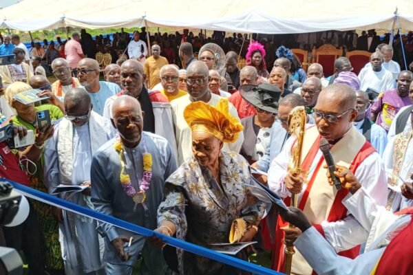 GUO foundation donates 5 classroom blocks to Anambra Anglican community