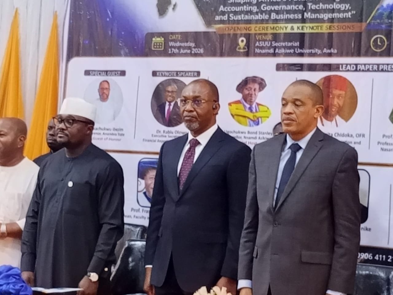 Building Africa’s Future, FRC's boss backs UNIZIK Accountancy Faculty Plan