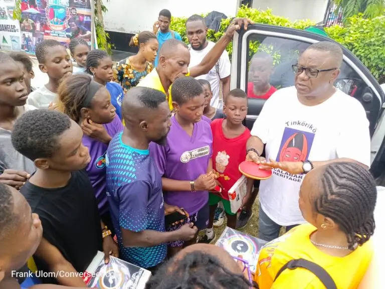Cross River Table Tennis Association Chairman, Rt Hon Orok Duke to Build World-Class Table Tennis Facility to Groom Athletes
