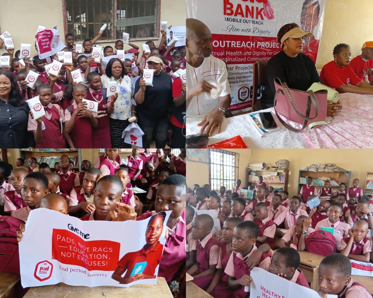 SA to C'River First Lady Champions Padbank Outreach, Seeks End to Period Poverty