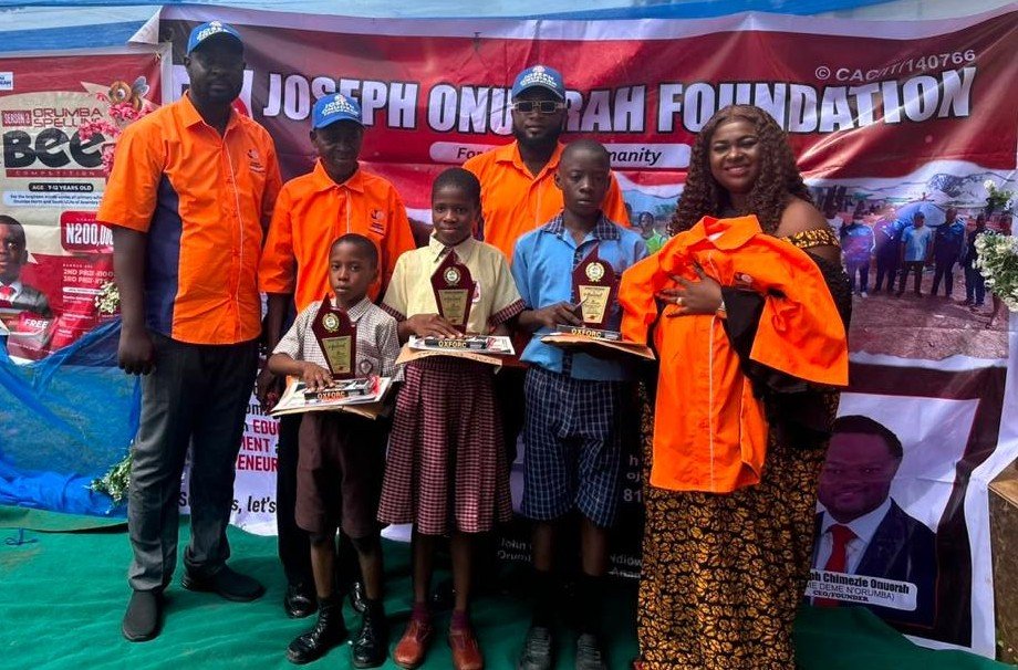 Eight-year-old pupil defeats 150 schools to win spelling bee competition in Anambra
