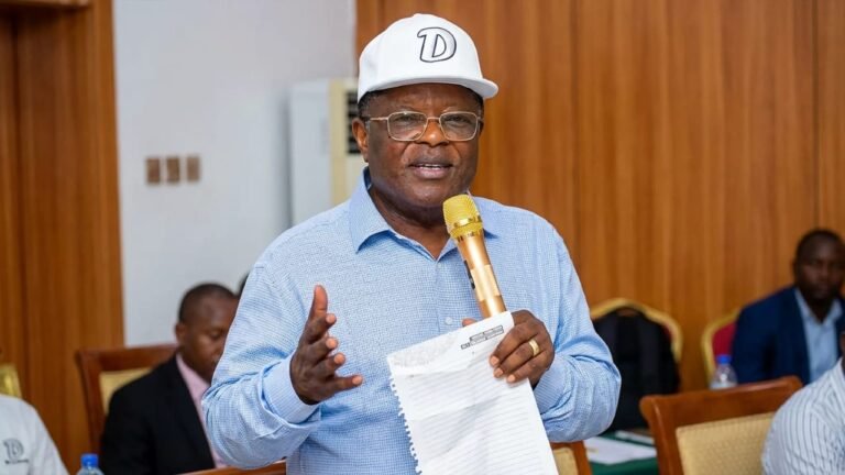 Pay landing cost, Umahi tells Keyamo over private jet landing on concrete road