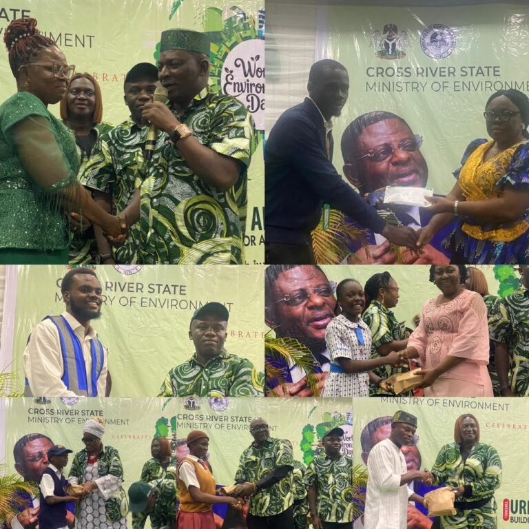 UNICAL Tops Environmental Competition, Wins N1 Million at World Environment Day Celebration