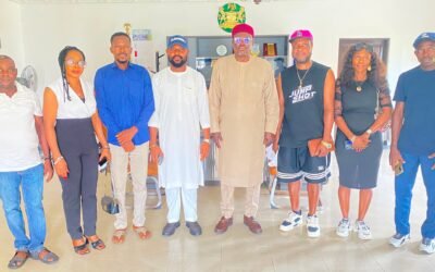 ACRIMMERS Pays Courtesy Visit to Akamkpa Chairman, Seeks to Develop Local Acting Talent