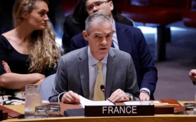 US walks out of UN Security Council meeting as France compares it to North Korea and Russia