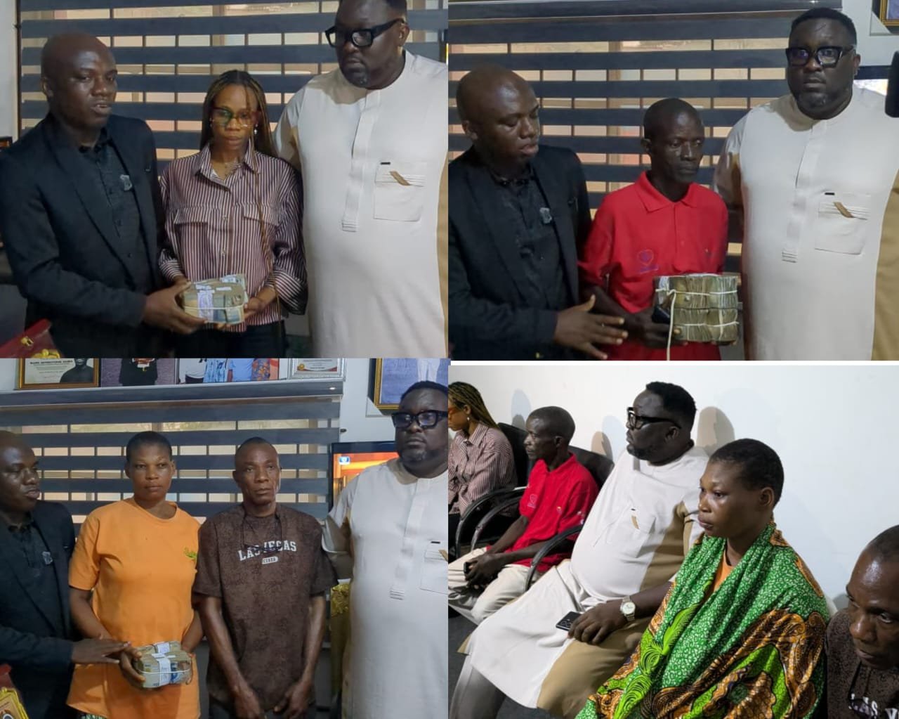 Governor Otu Provides Financial Support to Flood, Landslide Victims