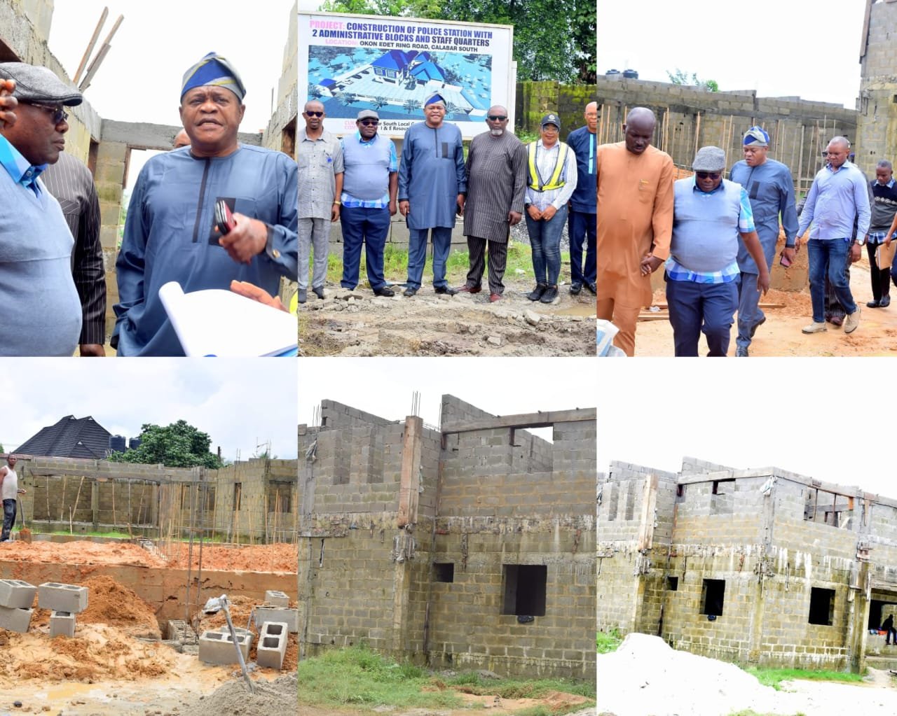 Otu's Security Blueprint: Commissioner Applauds Calabar South's Bold Investment in Peace as Anantigha Police & Anti-Cultism Station Takes Shape