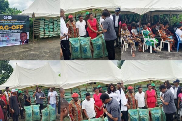 Cross River flags off distribution of fertilizers to 8,000 farmers