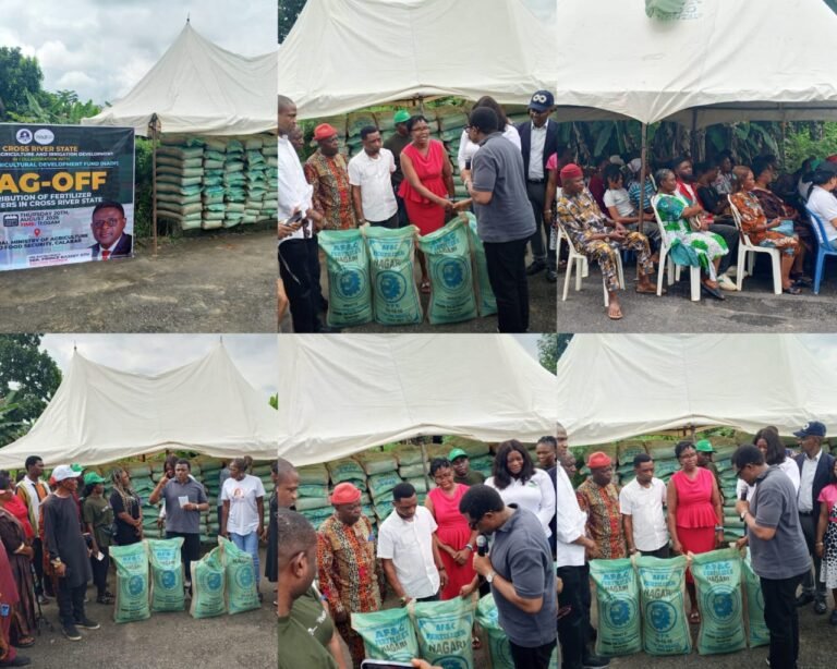 Cross River flags off distribution of fertilizers to 8,000 farmers