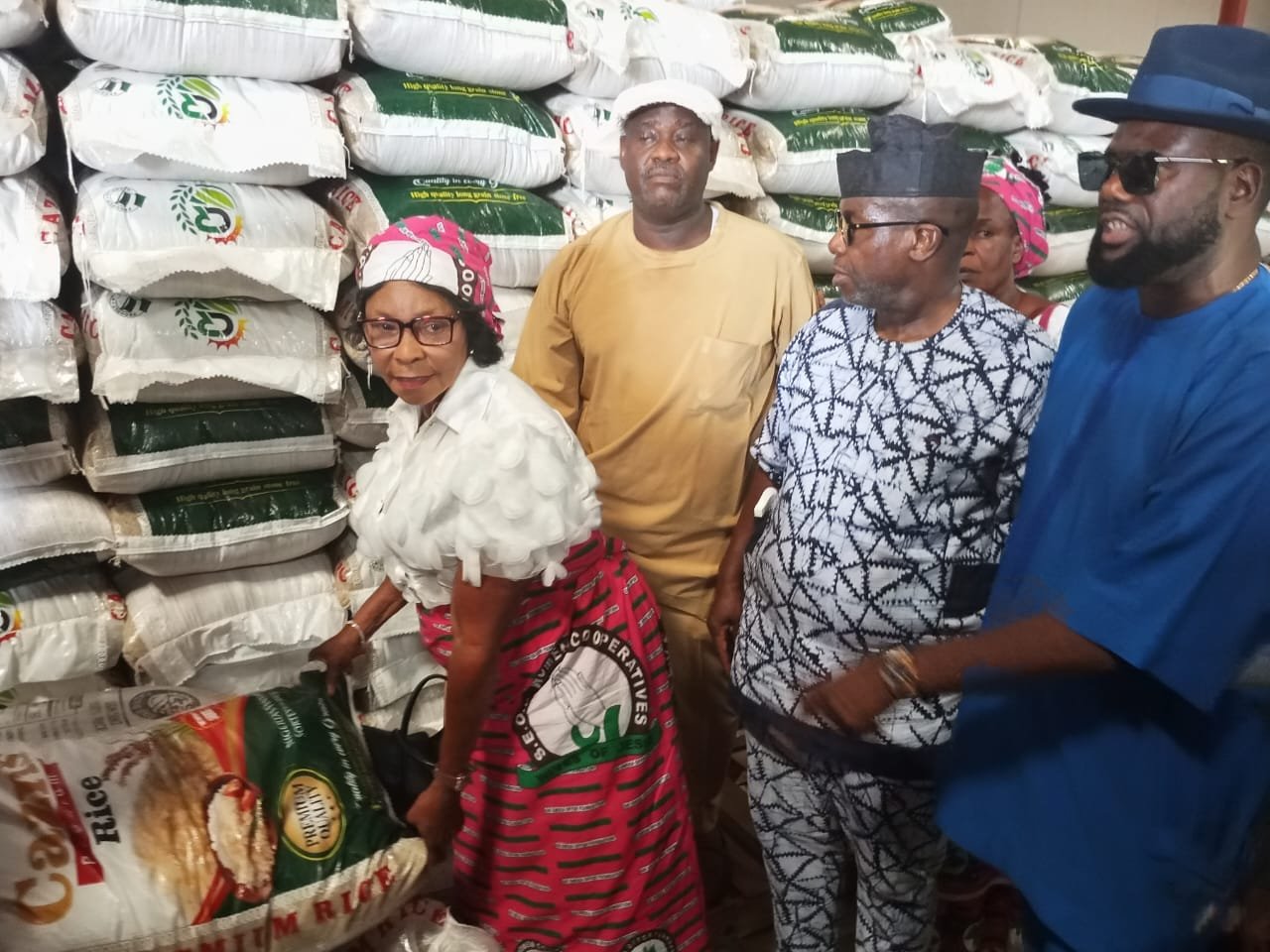 Emeka Offor distributes over 6000 bags of rice to 3000 indigent widows in Anambra