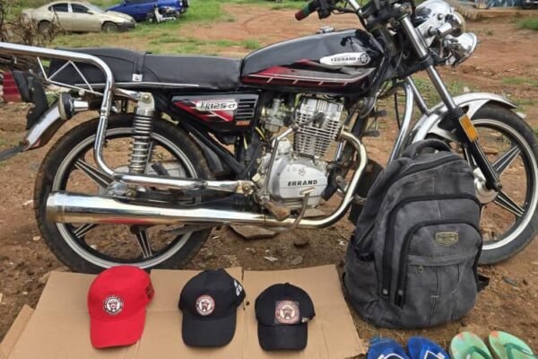 Police recover abandoned motorcycle own by suspected cultists in Anambra