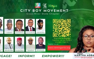 Dr Martha Agba to Lead Massive City Boy Movement Rally in Support of APC Candidates in OBO Federal Constituency