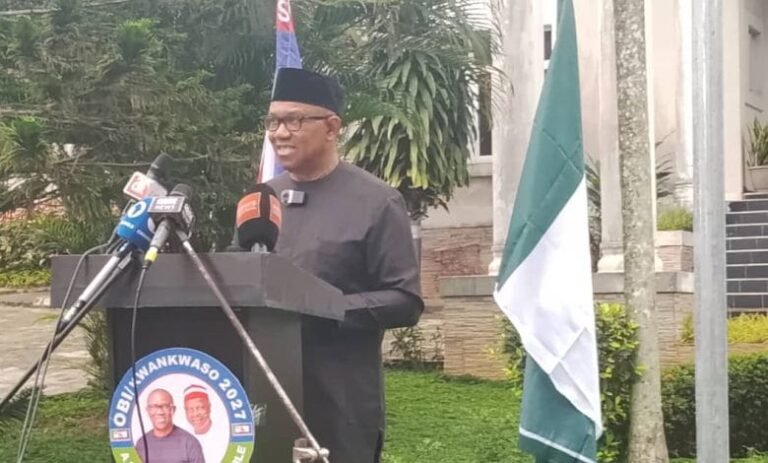 Peter Obi challenges 2027 presidential candidates to face Nigerians, defend their records