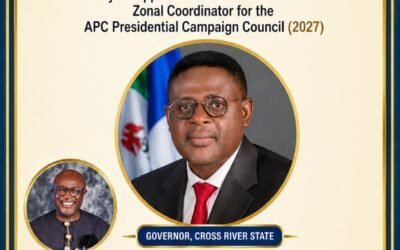 Former APC State Chairman, Ntufam Ekum Ekok Ojogu, Congratulates Governor Otu on Appointment into Presidential Campaign Council