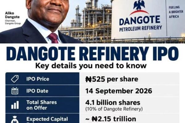 FULL LIST: 32 approved channels to buy Dangote Refinery shares
