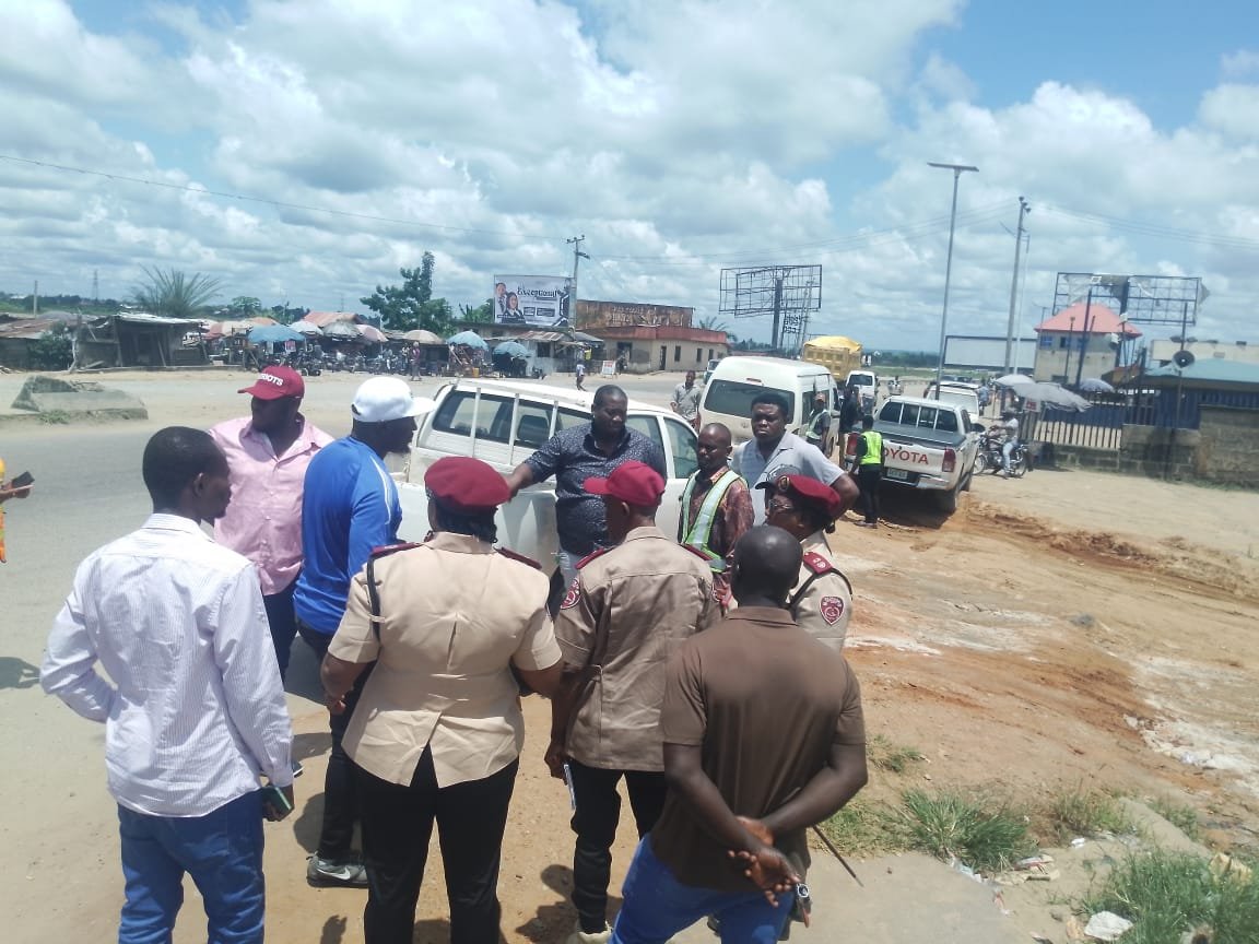 Closure of first Niger bridge: FRSC deployed personnel to ensure smooth vehicular movement