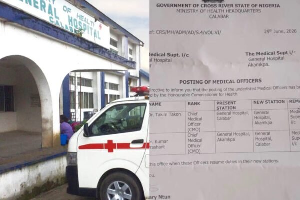 Stakeholders Seek Implementation of Posting Order to Strengthen General Hospital Calabar