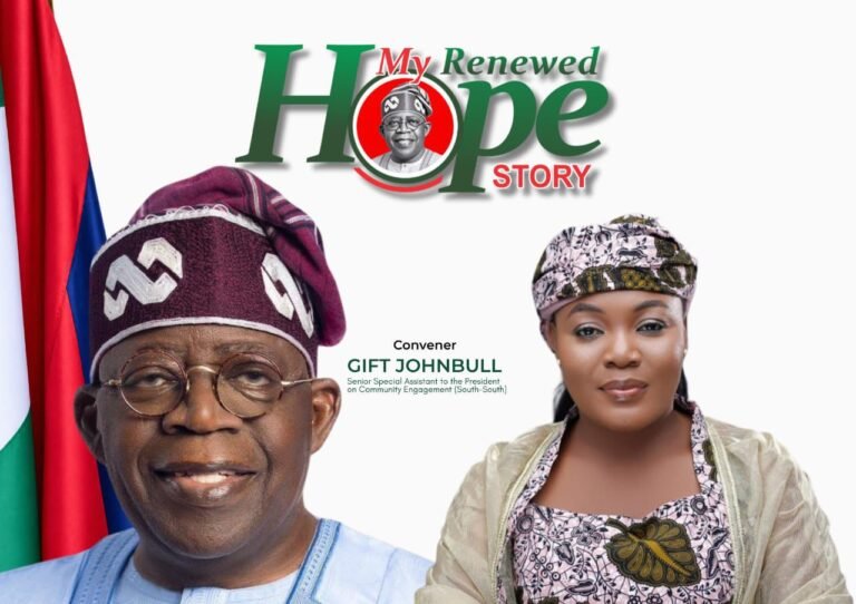 Hon Gift John Bull flags off “My Renewed Hope Story” campaign to showcase impact of President Tinubu’s administration