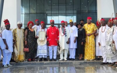 Soludo Presents Certificates of Recognition to Two Newly Elected Traditional Rulers in Anambra