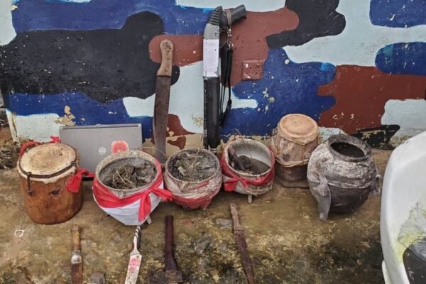 VCRU, CACU operatives arrest two suspects, recover two pump-action guns, other dangerous items