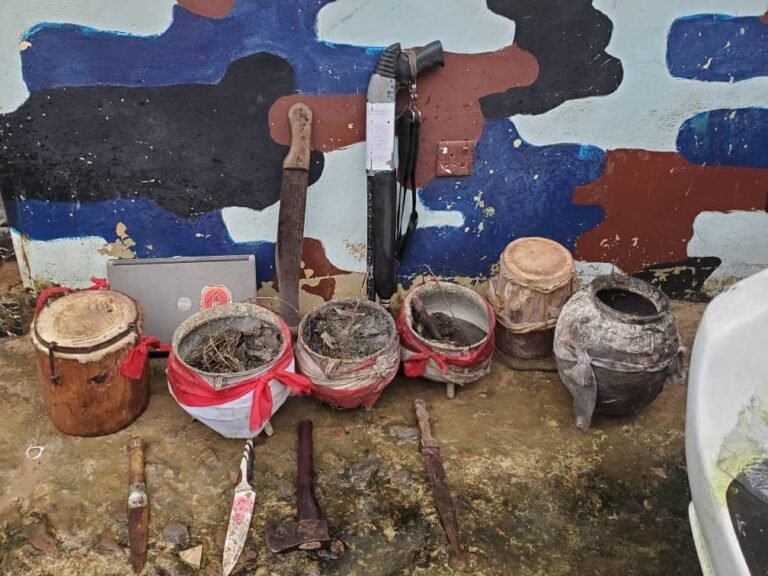 VCRU, CACU operatives arrest two suspects, recover two pump-action guns, other dangerous items