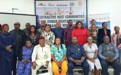 AfriLaw, NHRC Train Human Rights Defenders in Extractive Host Communities in Cross River