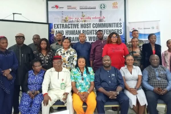 AfriLaw, NHRC Train Human Rights Defenders in Extractive Host Communities in Cross River