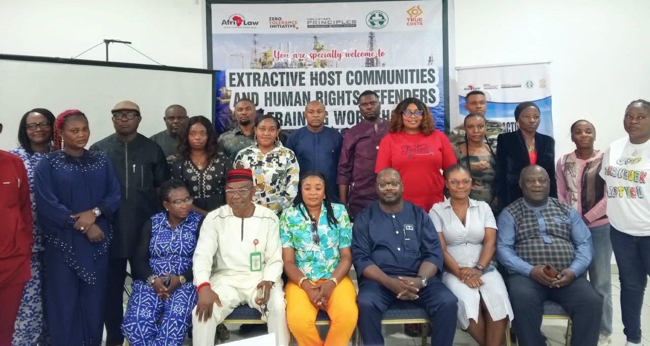 AfriLaw, NHRC Train Human Rights Defenders in Extractive Host Communities in Cross River