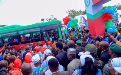 Subsidy Removal: First Lady Unveils 50 CNG Buses, N1bn Fund for 5,000 Edo Women