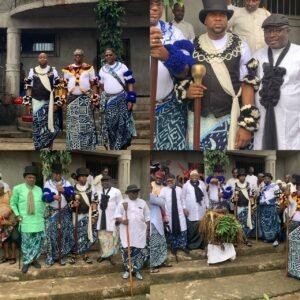 Cross River Attorney General, Ededem Ani, Honoured with Ekpe Title