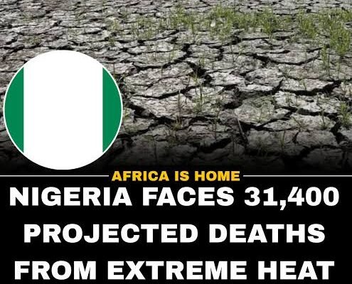 Extreme heat projected to cause 31,400 deaths in Nigeria in next 6 months