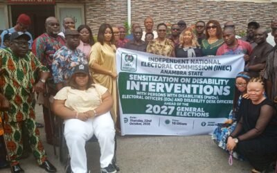 2027: INEC sensitizes PWDs, electoral officers ahead of poll in Anambra