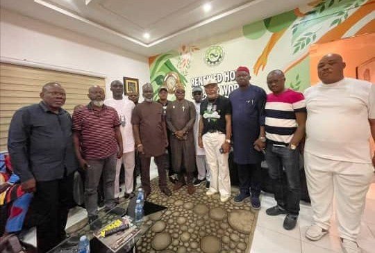 11 aggrieved Cross River Assembly members visit RTIFN national office, hold strategic meeting with Hon Egede