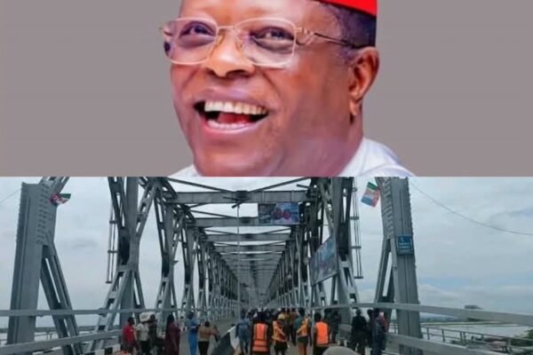 FG Reopens First Niger Bridge After 38 Days Closure, South-South Must Reward Tinubu By Voting For Him - Umahi