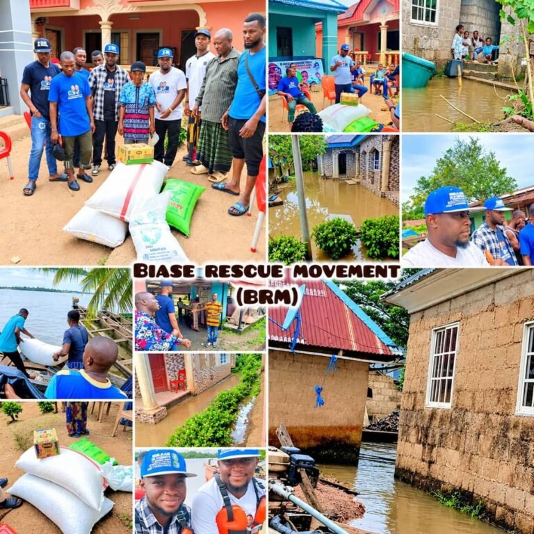 BRM extends support to flood-affected communities in Umon South, Biase